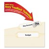 Avery Dennison File Folder Labels, White, PK1800 75366